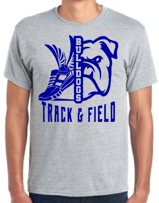 BULLDOGS TRACK AND FIELD SHIRT