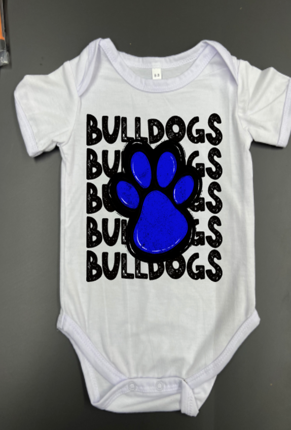 INFANT AND TODDLER PAW PRINT SHIRTS