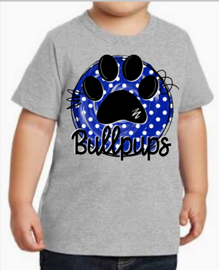 INFANT AND TODDLER BULLPUPS SHIRT